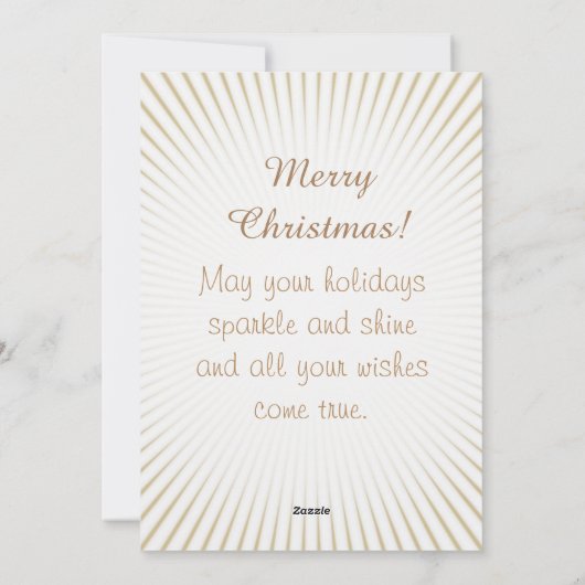 Personaliseren: Kerstmis Engel van Grace Lichtstra Feestdagenkaart (Achterkant)