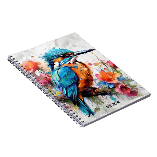 PERSONALISEREN: Kingfisher | Notitieboek Journal (Rechterzijde)