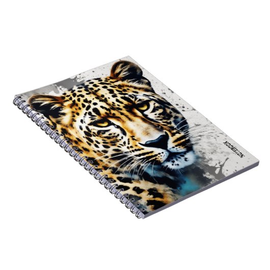 PERSONALISEREN: Leopard | Notitieboek Journal (Rechterzijde)