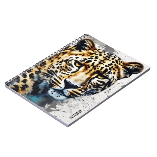 PERSONALISEREN: Leopard | Notitieboek Journal (Linkerzijde)