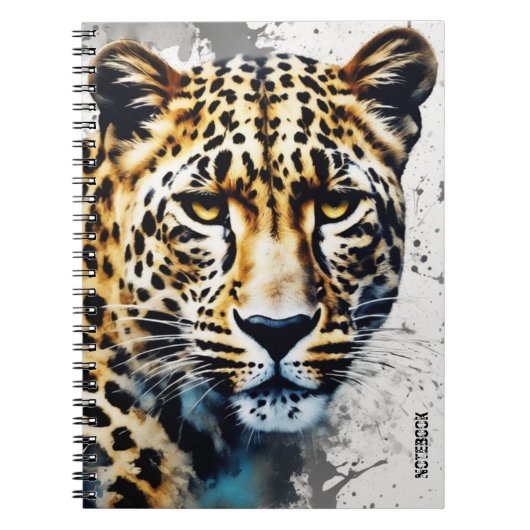 PERSONALISEREN: Leopard | Notitieboek Journal (Voorkant)