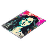 PERSONALISEREN: Linoprint Portret | Notitieboek (Linkerzijde)