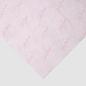 Personaliseren met jouw naam tissuepapier (Detail)