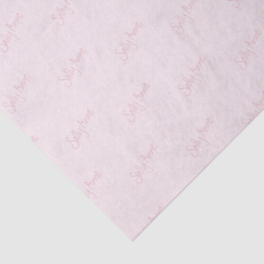 Personaliseren met jouw naam tissuepapier (Detail)
