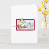 Personaliseren met naam - De superverpleegster Kaart (Gele Bloem)