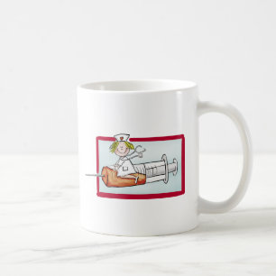 Personaliseren met naam - De superverpleegster Koffiemok