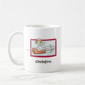 Personaliseren met naam - De superverpleegster Koffiemok (Links)