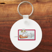 Personaliseren met naam - De superverpleegster Sleutelhanger (Voorkant)