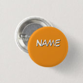 Personaliseren met naam ronde button 3,2 cm (Voorkant /achterkant)