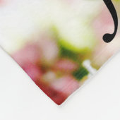 personaliseren met Oranje en zwarte vlinder Fleece Deken (Hoek)