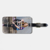 Personaliseren met uw foto bagagelabel (Achterkant horizontaal)