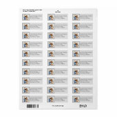 Personaliseren met uw foto etiket (Full Sheet)
