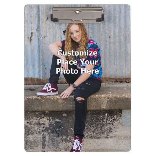 Personaliseren met uw foto klembord (Voorkant)