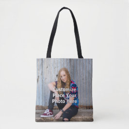 Personaliseren met uw foto tote bag