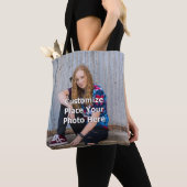 Personaliseren met uw foto tote bag (Dichtbij)