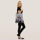 Personaliseren met uw foto tote bag (Op model)