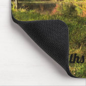 Personaliseren! Muismat najaar Pond (Hoek)