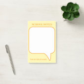 PERSONALISEREN NAAM STIJLVOOL MODERN KANTOOR SCHOO POST-IT® NOTES (Kantoor)