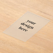 Personaliseren of Aanpassen Acryl Uitnodigingen (Laagn)