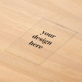 Personaliseren of Aanpassen  Acryl Uitnodigingen (Laagn)