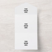 Personaliseren of aanpassen all in one uitnodiging (Binnen)