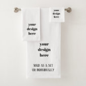 Personaliseren of aanpassen bad handdoek (Insitu)