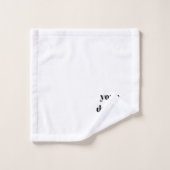 Personaliseren of aanpassen bad handdoek (Wasdoekje)