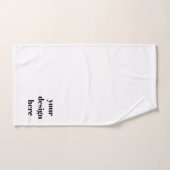 Personaliseren of aanpassen bad handdoek (Handdoek)