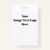 Personaliseren of aanpassen badge (Voorkant)