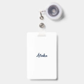 Personaliseren of aanpassen badge (Voorkant met intrekbare clip)