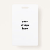 Personaliseren of aanpassen badge (Voorkant)