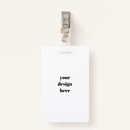 Personaliseren of aanpassen badge (Voorkant met clip)