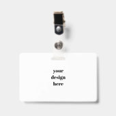 Personaliseren of aanpassen badge (Voorzijde met clip)