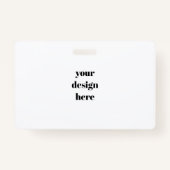 Personaliseren of aanpassen badge (Voorkant)