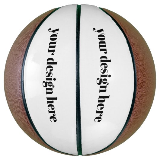 Personaliseren of aanpassen basketbal (Verticaal)