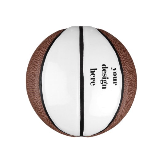 Personaliseren of aanpassen basketbal (Verticaal)