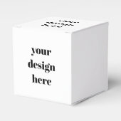 Personaliseren of aanpassen bedankdoosjes (Voorkant Zijde)