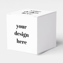 Personaliseren of aanpassen bedankdoosjes