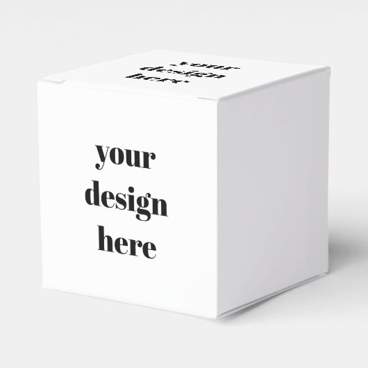 Personaliseren of aanpassen bedankdoosjes (Voorkant Zijde)