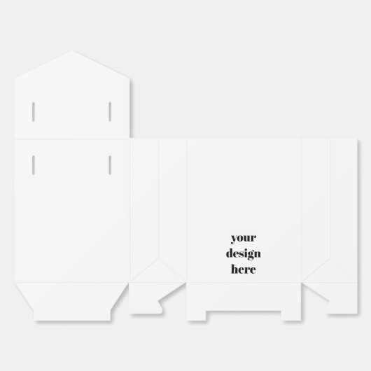 Personaliseren of aanpassen bedankdoosjes (Ongevouwen)