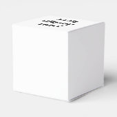 Personaliseren of aanpassen bedankdoosjes (Achterkant)