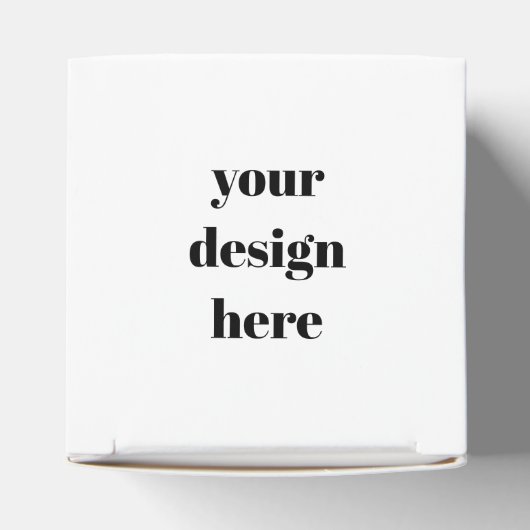 Personaliseren of aanpassen bedankdoosjes (Bovenkant)