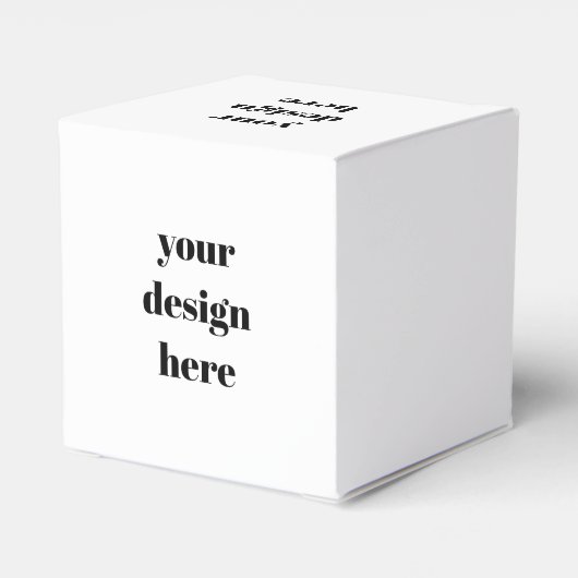 Personaliseren of aanpassen bedankdoosjes (Achterkant)