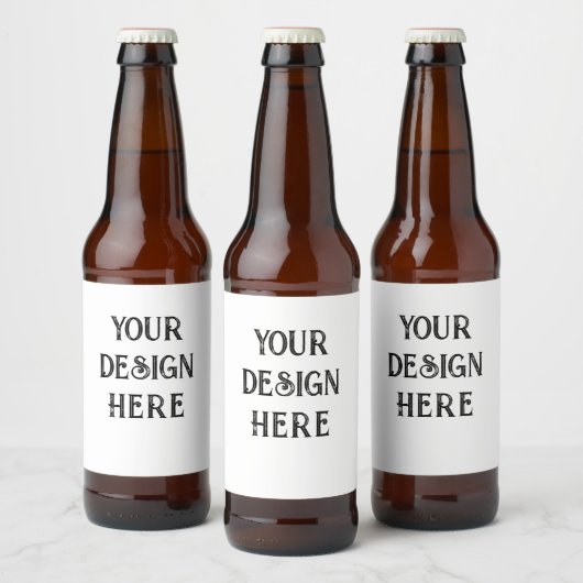 Personaliseren of Aanpassen Bier Etiket (Flessen)