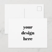 Personaliseren of aanpassen briefkaart (Voorkant / Achterkant)