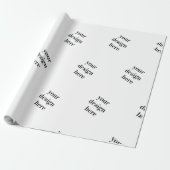 Personaliseren of Aanpassen Cadeaupapier (Uitgerold)