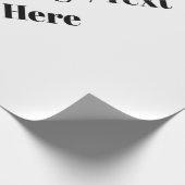 Personaliseren of aanpassen cadeaupapier (Hoek)