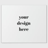 Personaliseren of aanpassen cadeaupapier (Vlak)