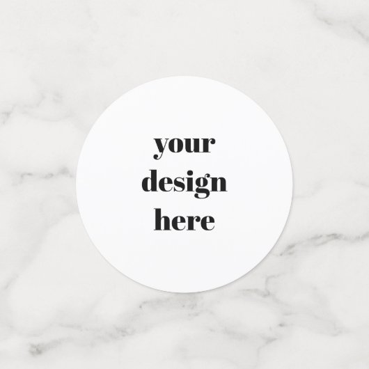 Personaliseren of aanpassen confetti (Kleine voorkant)