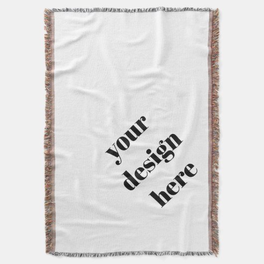 Personaliseren of aanpassen deken (Voorkant Verticaal)